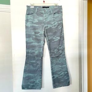 J Brand Selena camp jeans size 27 green